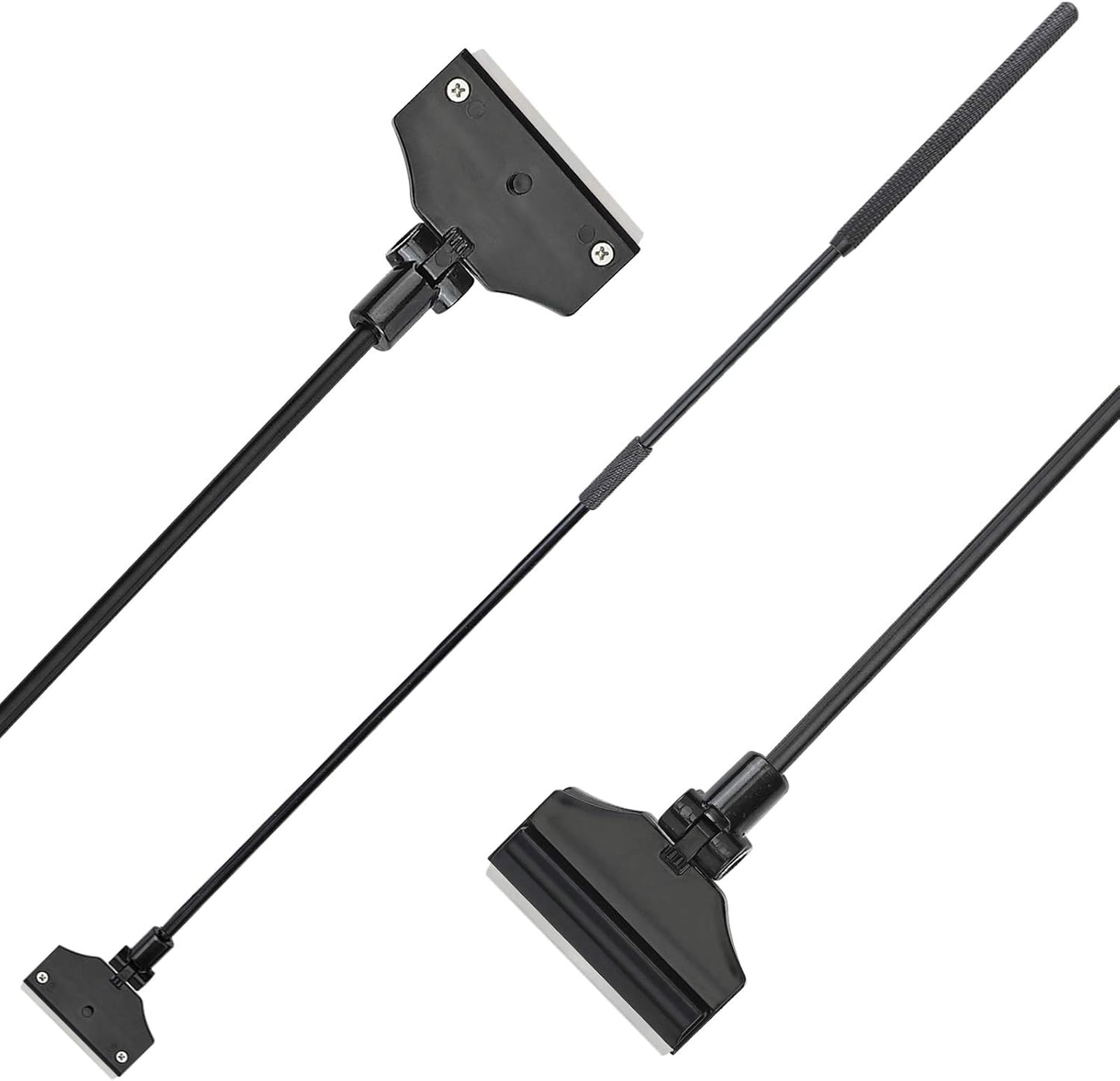 Aquarium Algae Scraper,Aquarium Glass Cleaner,Fish Tank Cleaner, Aquarium Scraper with 10 Blades,26 Inch.