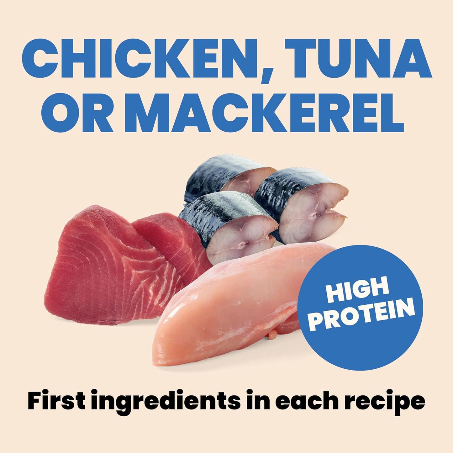 almo nature Wet Cat Food HQS Complete Land and Sea - Variety Pack Grain Free, Highly Digestible, Hormone Free, Preservative Free, 2.47-oz 24 Pack