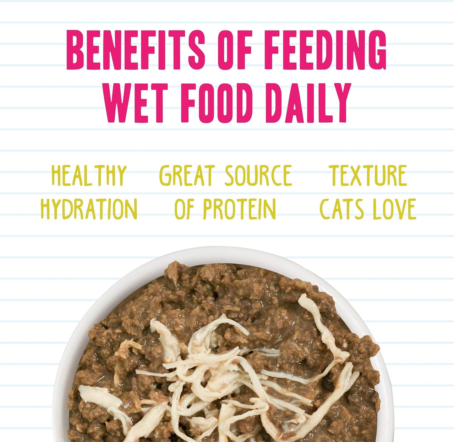 Weruva BFF Minced Natural Wet Cat Food, Tuna and Chicken 4 Eva in Gravy, 10oz Can, Pack of 12
