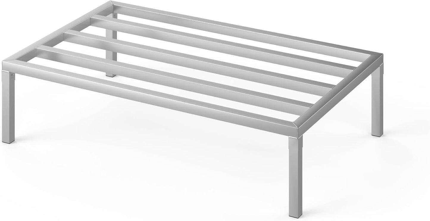 30 in X 48 in. Aquarium Stand | Industrial Style Aluminum Fish Tank Base with Open Frame Design