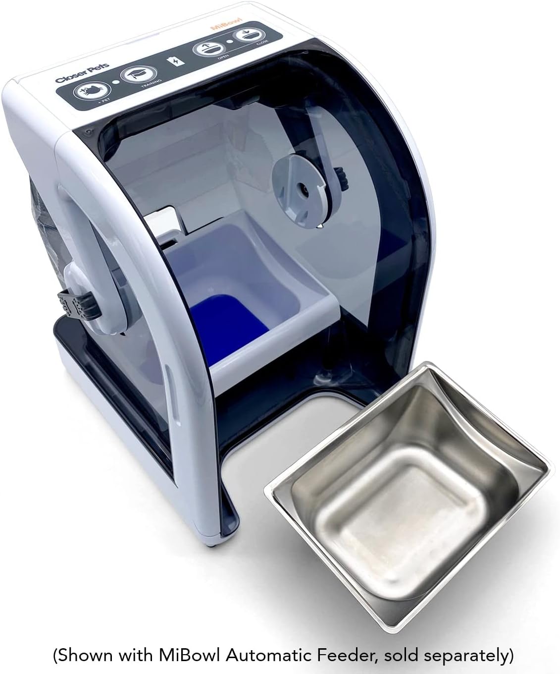 Closer Pets Stainless Steel Insert and Ice Pack - Compatible with The MiBowl Automatic Microchip Pet Feeder