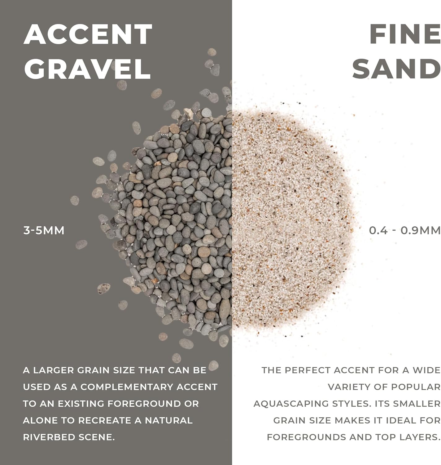 Ultum Nature Systems Controsand Kona Aquarium Sand (8L) - Freshwater Tank Substrate for Live Shrimp & Planted Aquariums