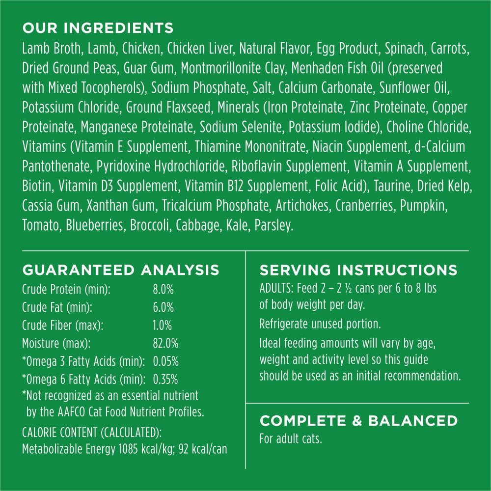 Instinct Flaked Entrée Wet Canned Cat Food - Lamb, 3 oz. Cans (Pack of 24)