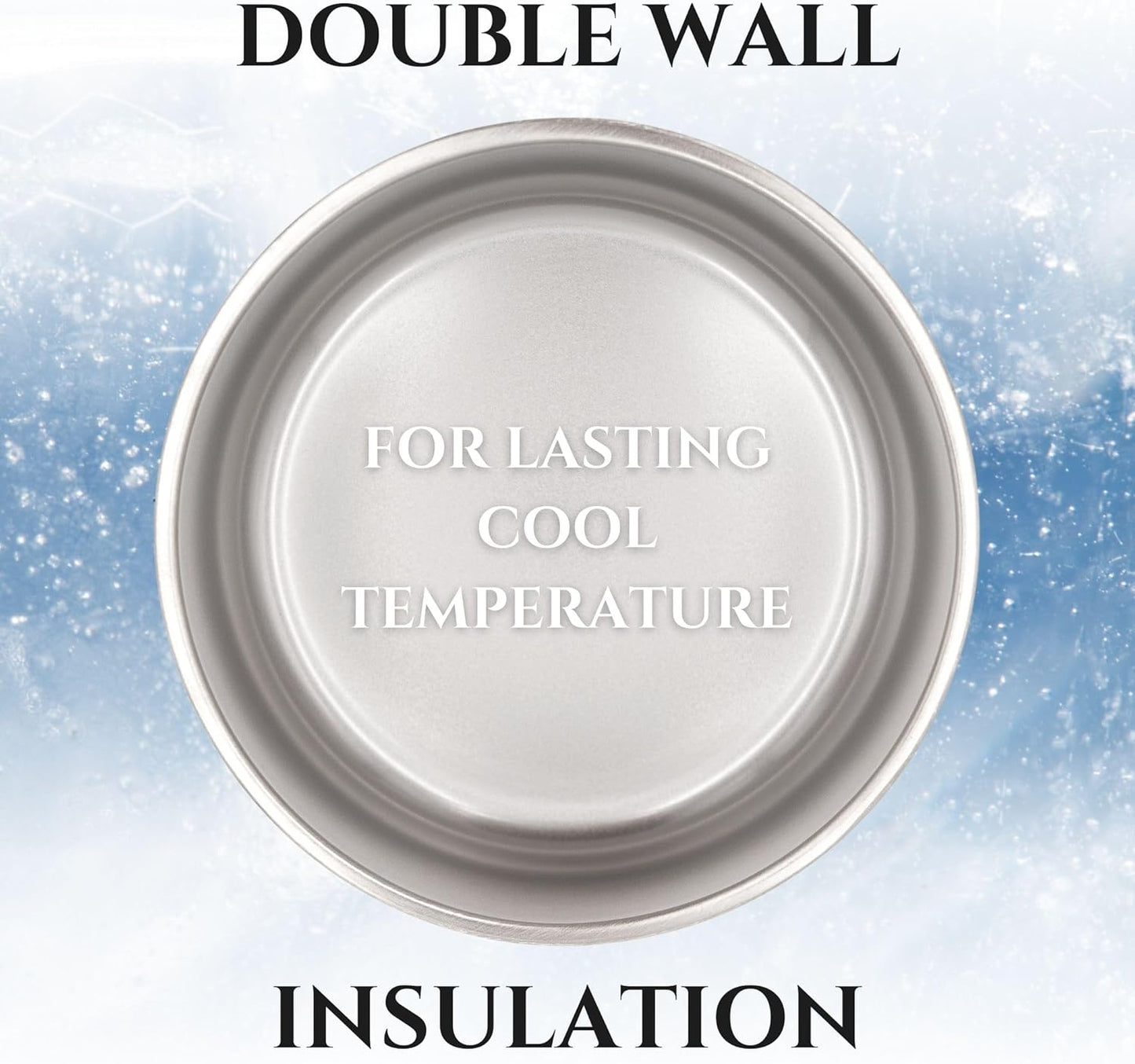 Stainless Steel Dog Bowl for Small-Large Dogs | Double Wall Insulated, Non-Slip Base Heavy Duty Water and Food Bowls for Dogs & Cats | Pet Safe BPA Free & Dishwasher Safe | 32 Oz - Red