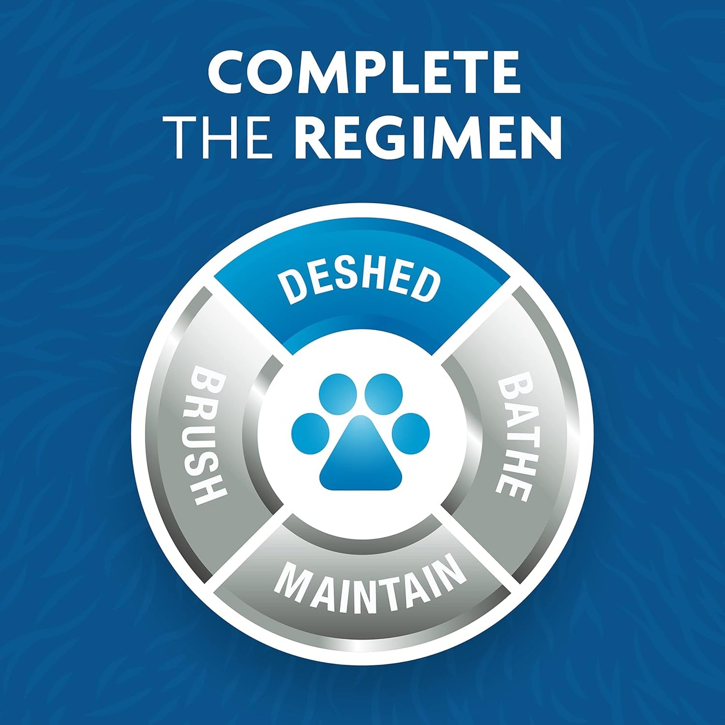 FURminator® deShedding Tool For Medium/Large Cats, Long Hair, Removes Loose Hair From Shedding