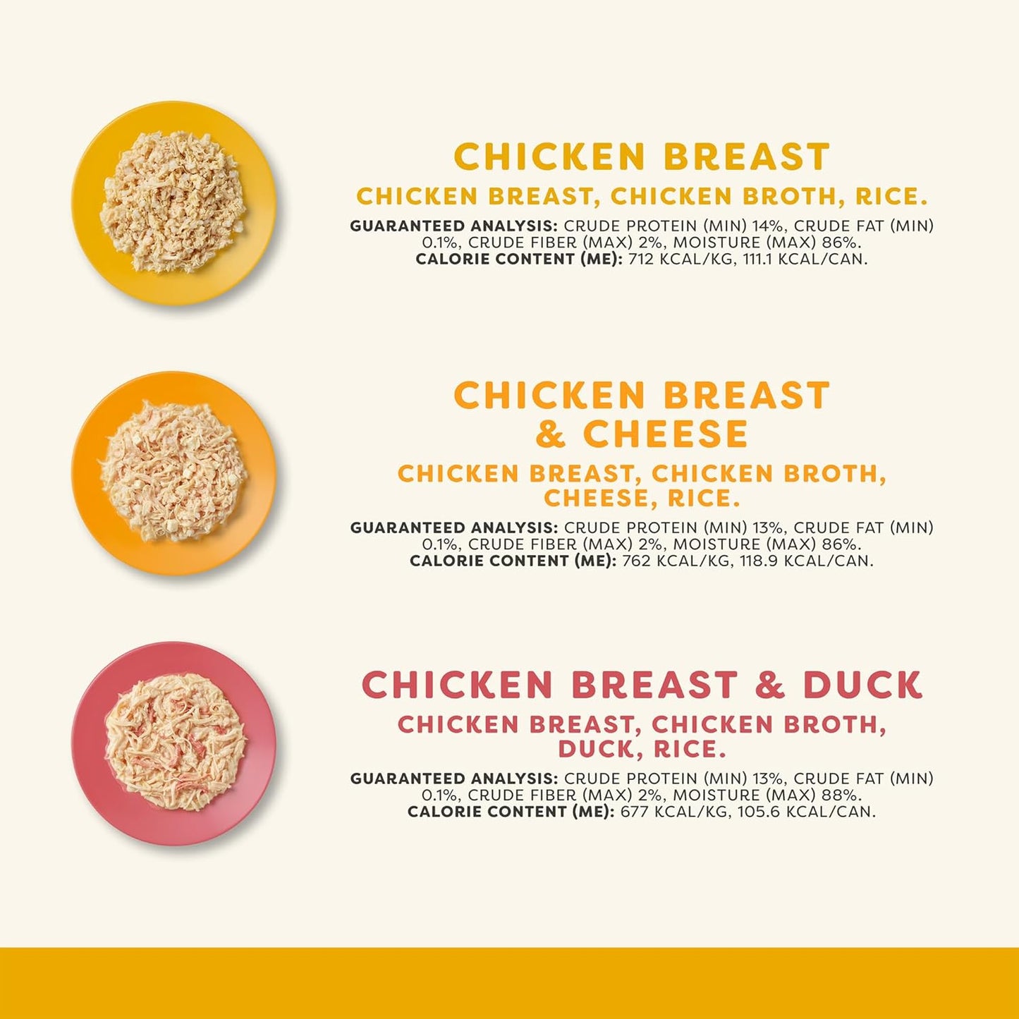 Applaws Natural Wet Cat Food in Broth, Made with Limited and Natural Ingredients, Chicken Selection Variety Pack in Broth (12 x 5.5oz Cans)