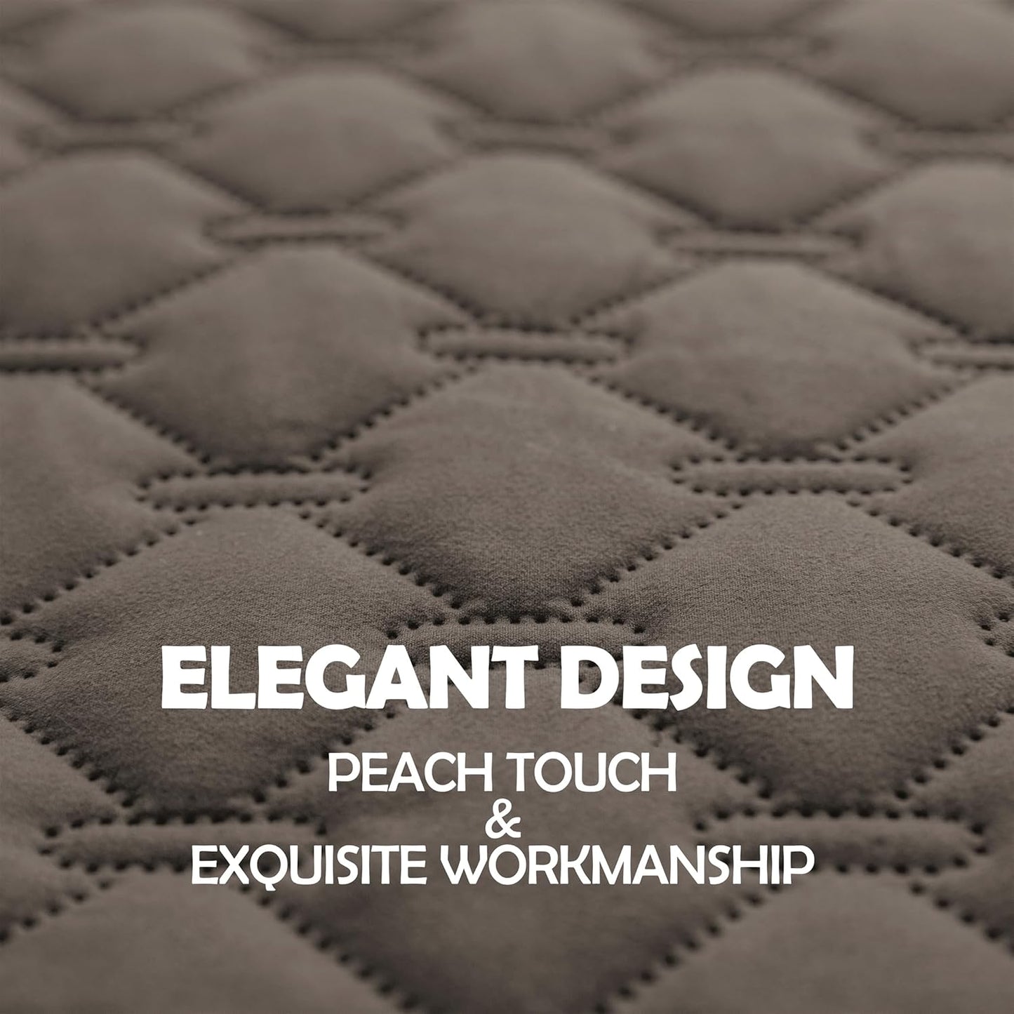 gogobunny 100% Double Sided Waterproof Dog Blanket Soft Pet Bed Cover Reversible Protect Furniture Couch Sofa Car for Puppy Cat Kids (Dark Walnut/Light Walnut, 30x90 Inch (Pack of 1))