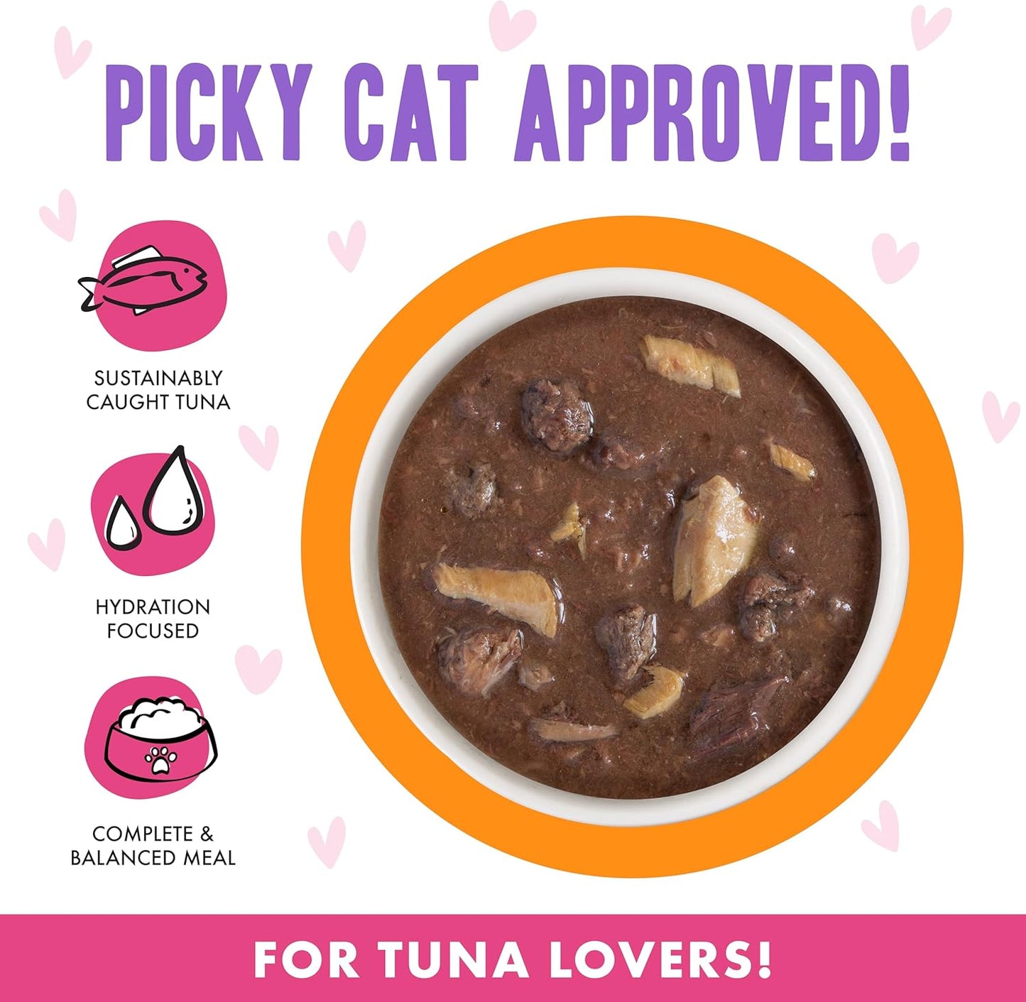 Weruva B.F.F. OMG - Best Feline Friend Oh My Gravy!, Tuna & Salmon Start Me Up with Tuna & Salmon, 5.5oz Can (Pack of 8)