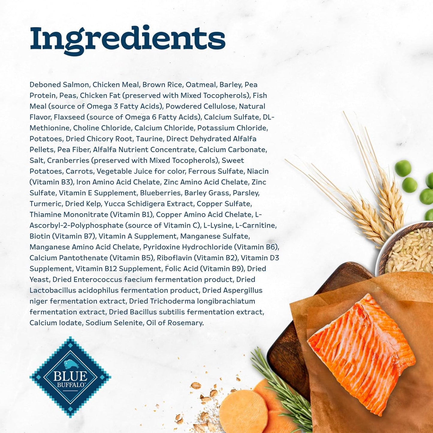 Blue Buffalo Tastefuls Indoor Natural Adult Dry Cat Food, Salmon & Brown Rice 10lb Bag