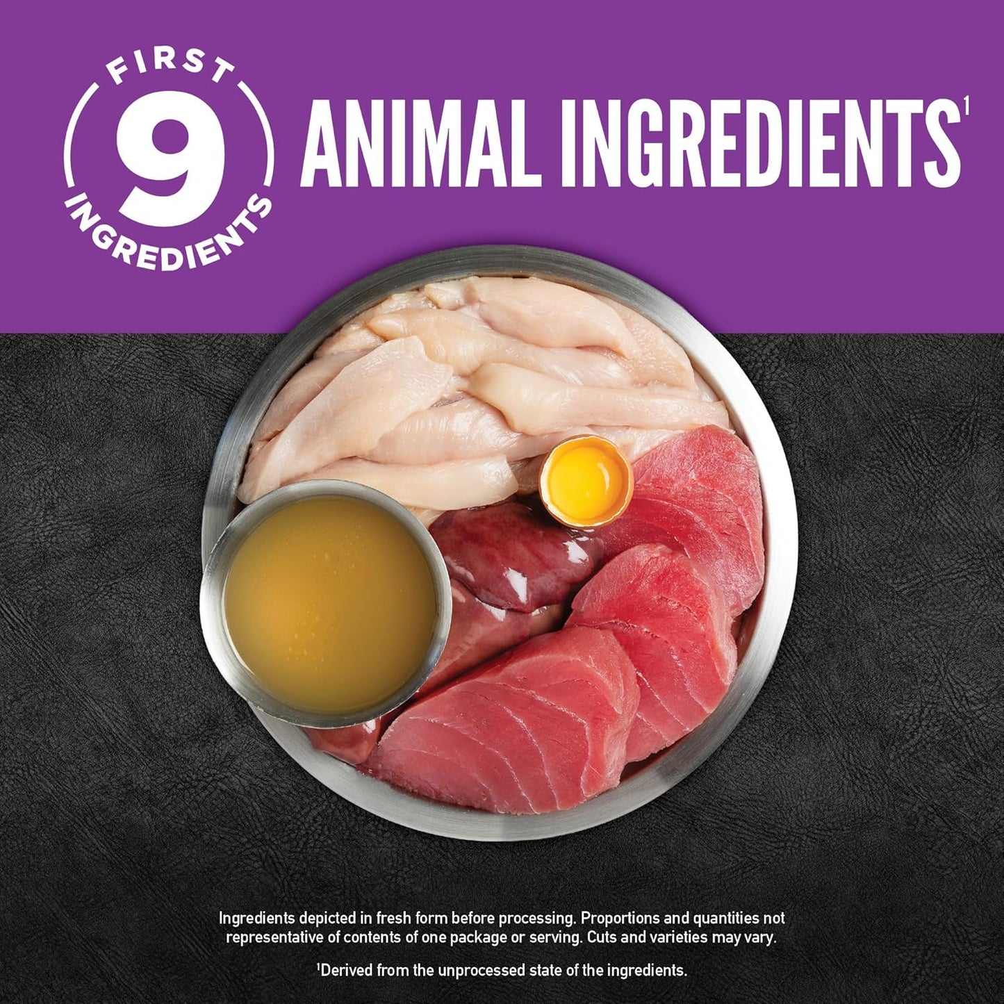 ORIJEN Chunks & Shreds Wet Cat Food Chicken and Tuna Kitten Entrée 3oz Cans (12 Count)